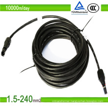 UV Resistant TUV Approved DC Solar Connector Cable